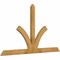 Ekena Millwork Richland Rough Sawn Timber Gable Bracket, Western Red Cedar, 72"W x 42"H x 2"D x 4"F, 14/12 Pitch GBW072X42X0204RIC00RWR - alternate 4